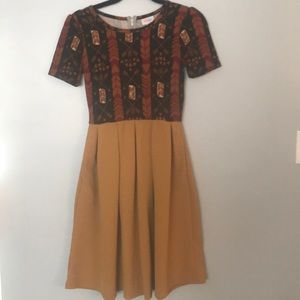 LuLaRoe Amelia style dress size small